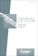 Throw Out the Lifeline TTBB choral sheet music cover